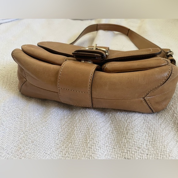 Coach 1446 MINI Vintage Soho Camel/Tan Leather Shoulder Bag